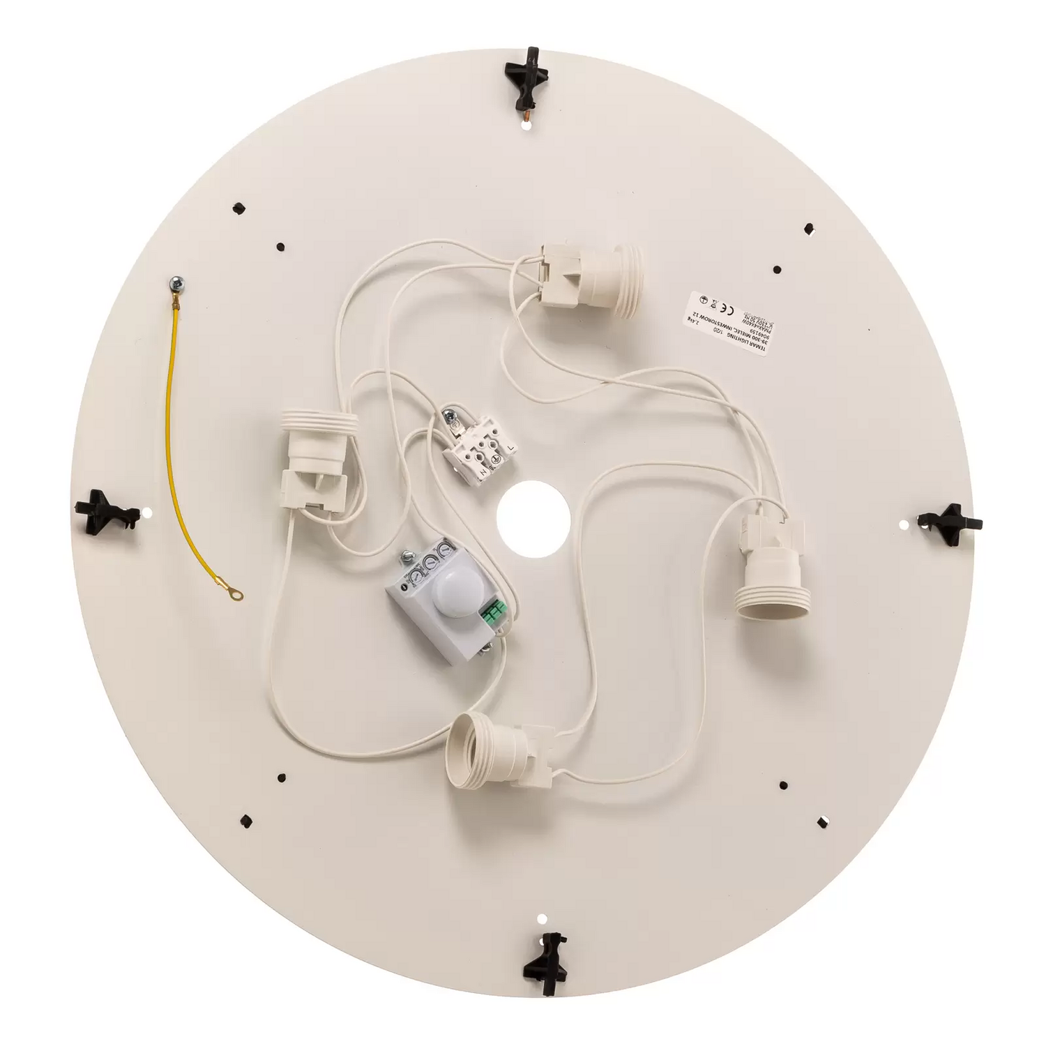 Plafonnier Cleo 500, suspension, ampoule E27