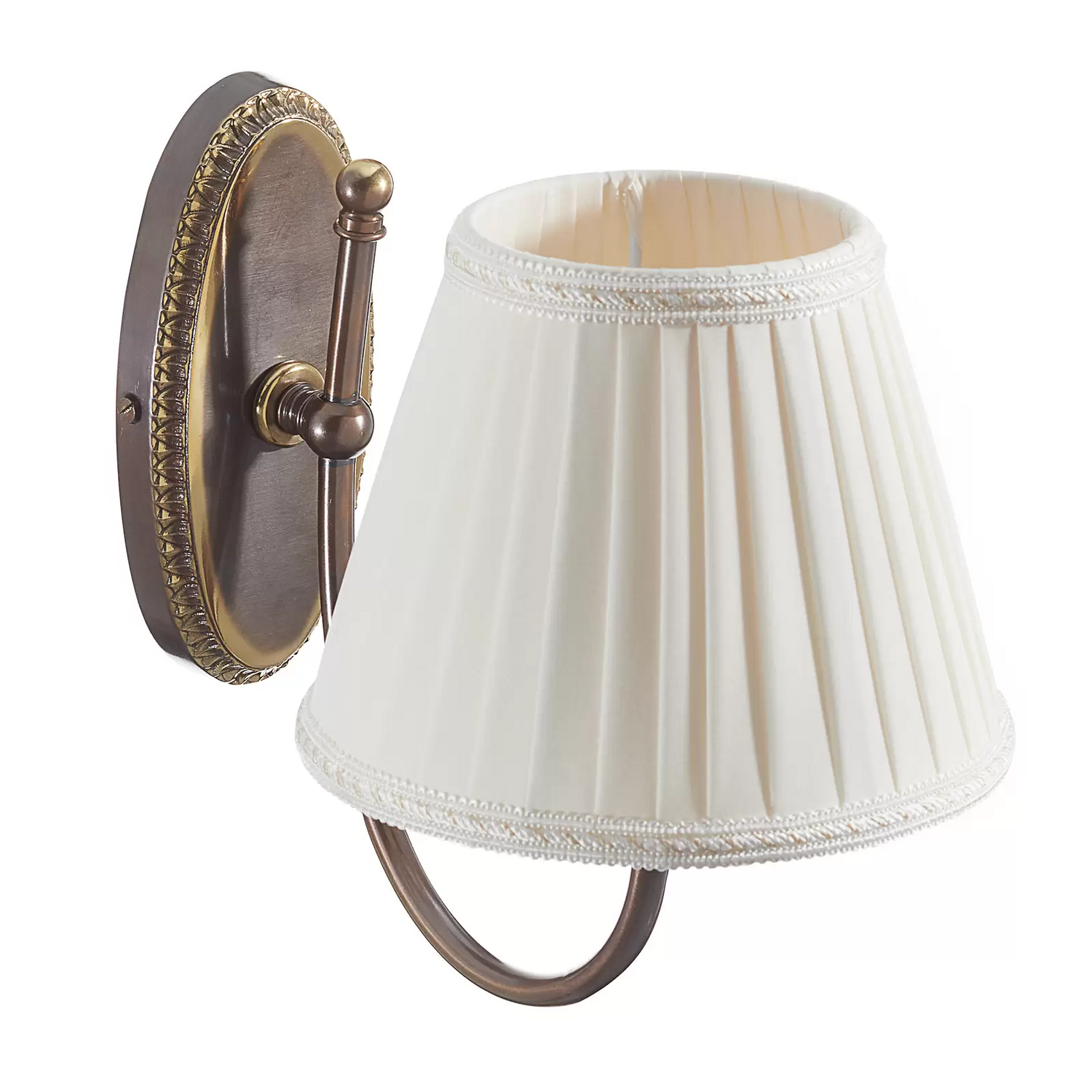 B-Ware Cremasco Wandleuchte Classic Mit Geschwungenem Arm 1 Flg Wandlampe Lampe Leuchte