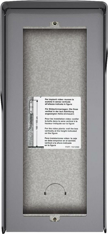 Legrand Türsprechanlagen Zubehör Aufputz Gehäuse Türsprechanlage Tür Aluminium   B-Ware - 8005543461372