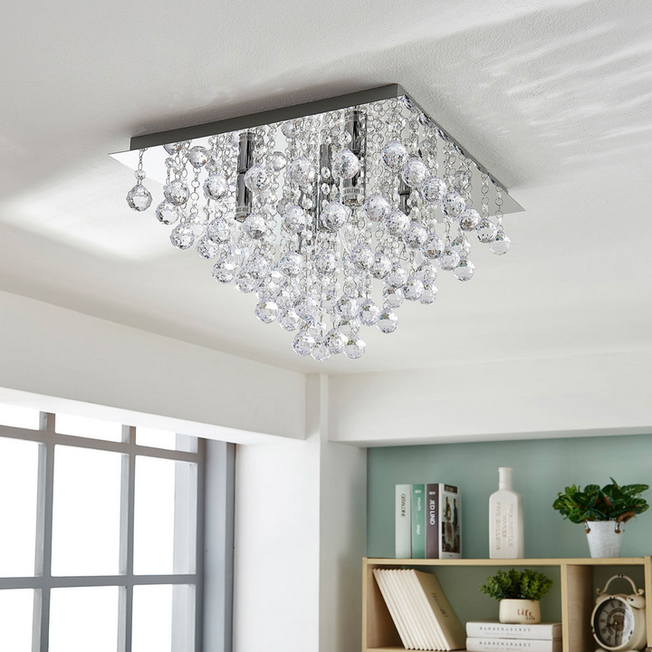 Lindby Annica Deckenlampe Deckenleuchte Lampe Leuchte Licht Acrylbehang Sil33 B-Ware