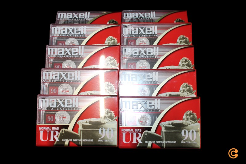 Maxell Audiokassette 90 min 5er Set Normal Bias Audio Kassetten 10 SETS