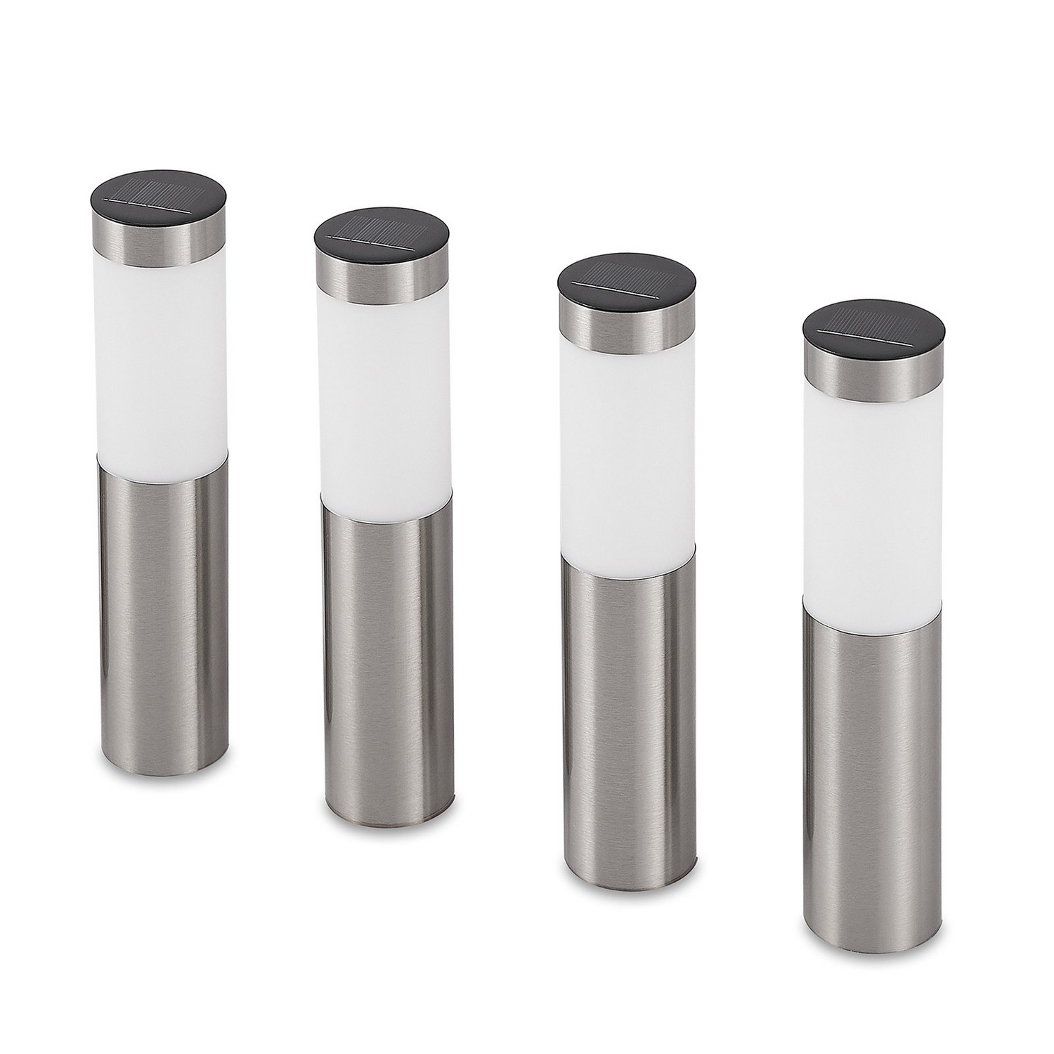 B-Ware Lindby Sirita Led Erdspieß Solarlampe 4er Set Gartenlampe Lampe Sockelleuchte