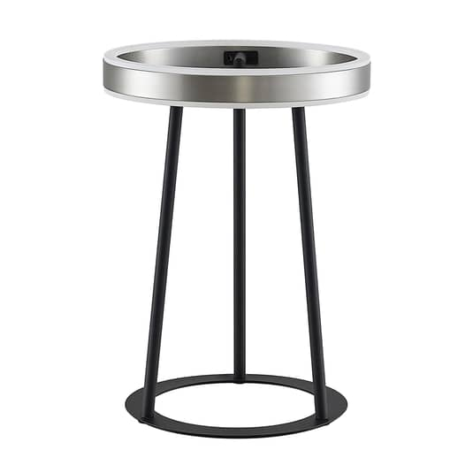 Lucande Seppe Led Tischleuchte Schreibtischlampe Deko Bürotischleuchte Nickel B-Ware - 4251911707168