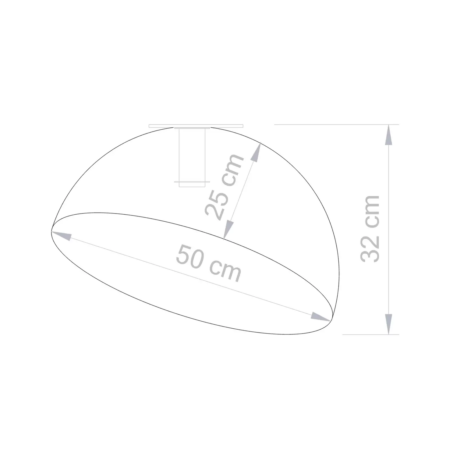 B-Ware Deckenleuchte Sfera ø 50 Cm Weiß Gold Deckenlampe Lampe Leuchte Spot Licht