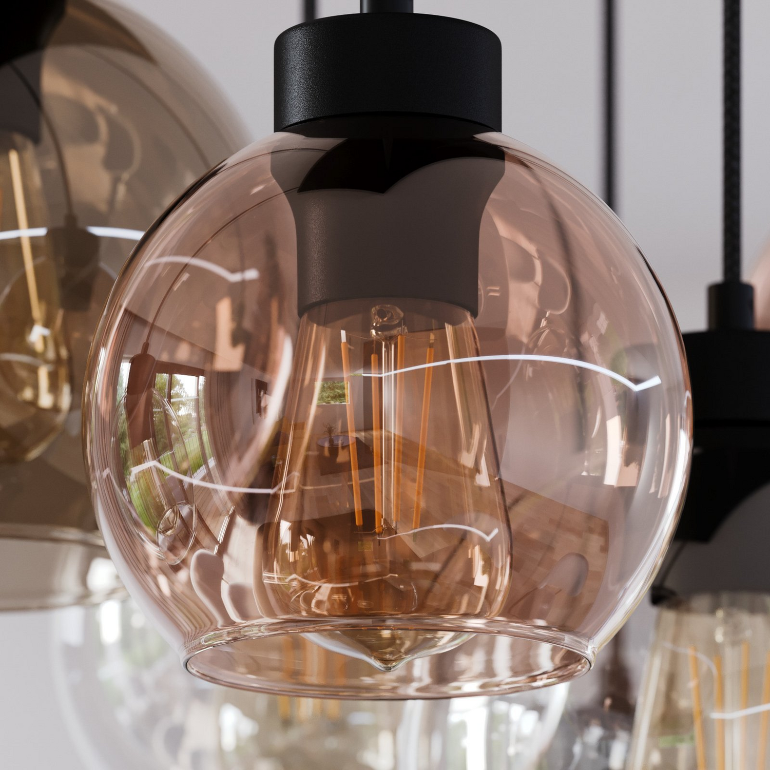 B-Ware Euluna Hängeleuchte Cubus Wohnzimmerleuchte Pendelleuchte Deckenlampe 8 Flm  726