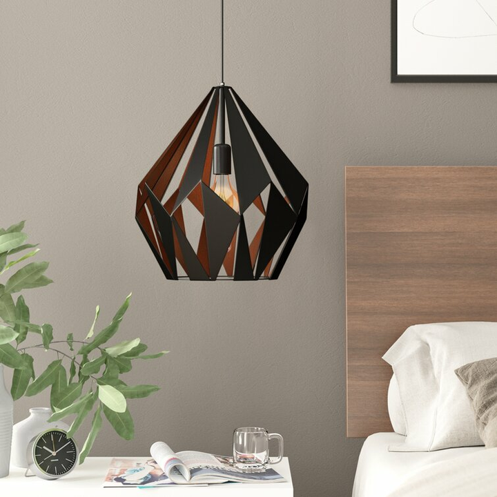 Zipcode Design Geometrische Pendelleuchte 1-flammig Esme Hängelampe Innenlampe