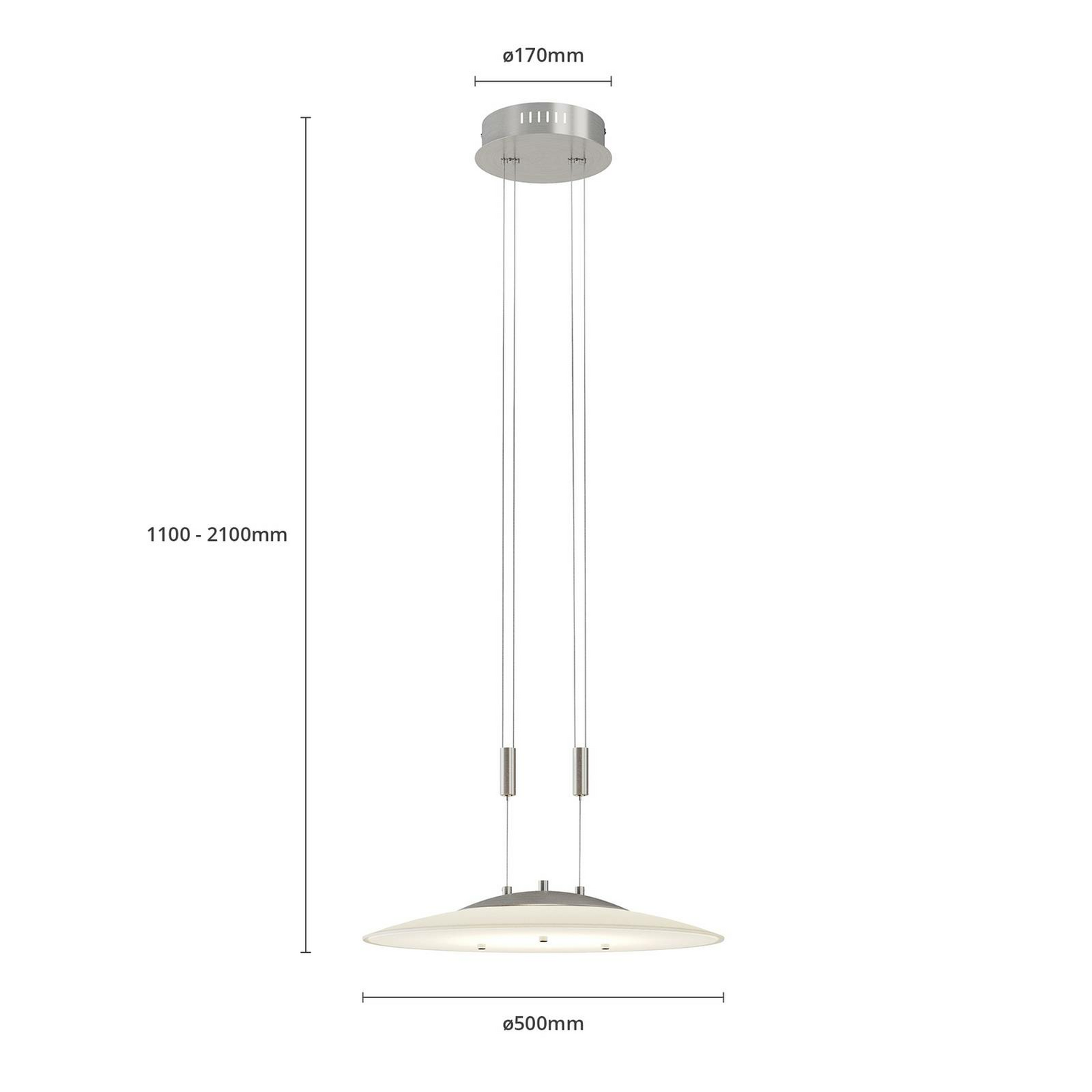 B-Ware Lindby Amidala Led Pendelleuchte Lampe Pendellampe Leuchte 36 W Höhenverstell399