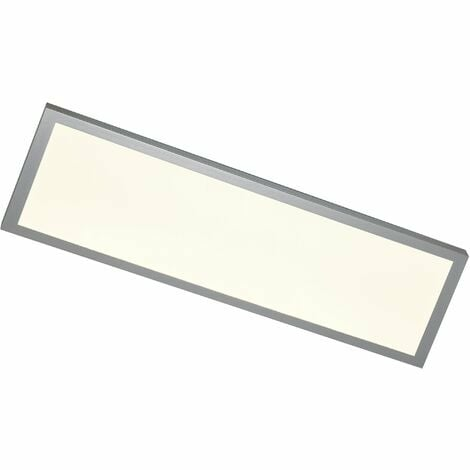 Lindby Livel LED-Panel Deckenlampe Deckenlampe Lampe 80 cm x 30 cm weiß silber