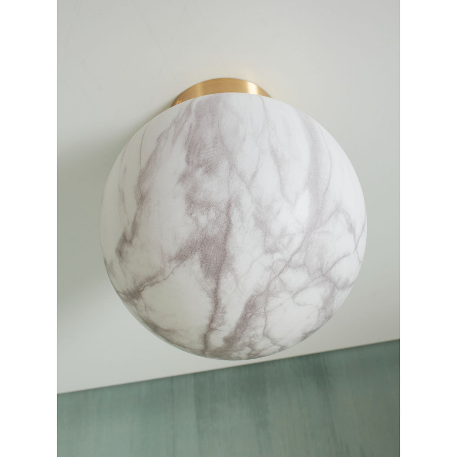 It´S About Ro Mi Deckenleuchte Carrara Deckenlampe E14 1 Globe Gold Carrara Print B-Ware - 8716248087230