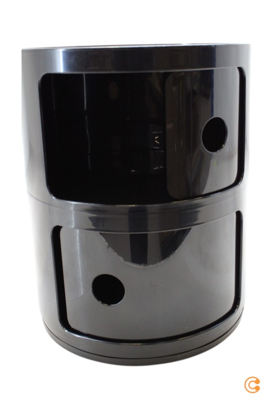 B-Ware Kartell Componibili 4966 Container Regal Containerregal Schwarz Siehe Text/Foto - 8034105781702