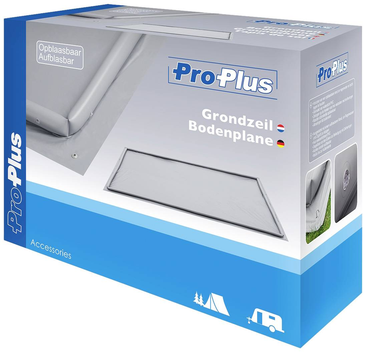 ProPlus 751960V06 Mehrzweckplane 4 m x 3 m Bodenplane aufblasbar
