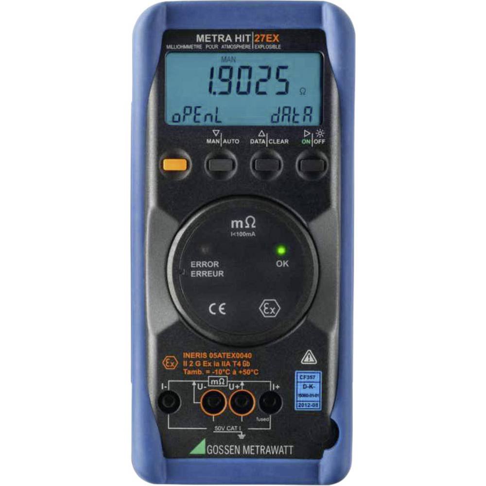 Gossen Metrawatt Metrahit 27 Ex Hand Multimeter Widerstandsmessgerät B-Ware