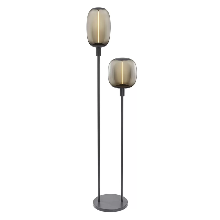 LEDVANCE Stehlampe Decor Stick Stehleuchte Leuchte 2-fl. Höhe 146cm dunkelgrau