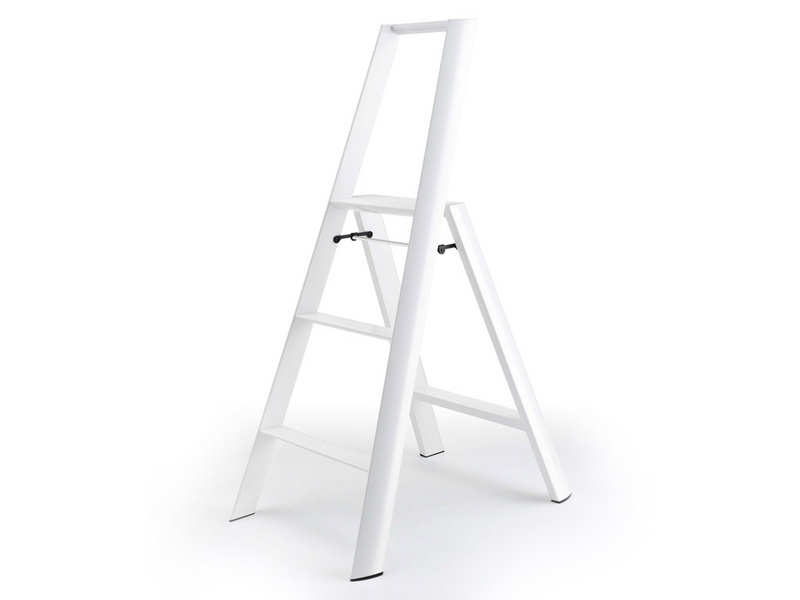 Metaphys Lucano Ladder 3 step Leiter Tritt Stepleiter Leiter Schemel Design weiß