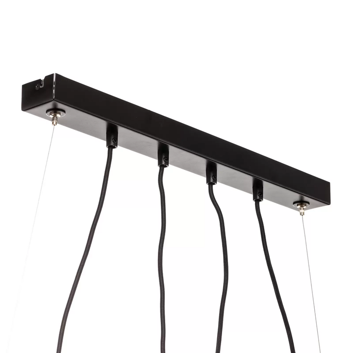 Envostar Various Pendel 4 Flammig Kiefer Natur Pendelleuchte Pendellampe Leuchte B-Ware - 4251911754889