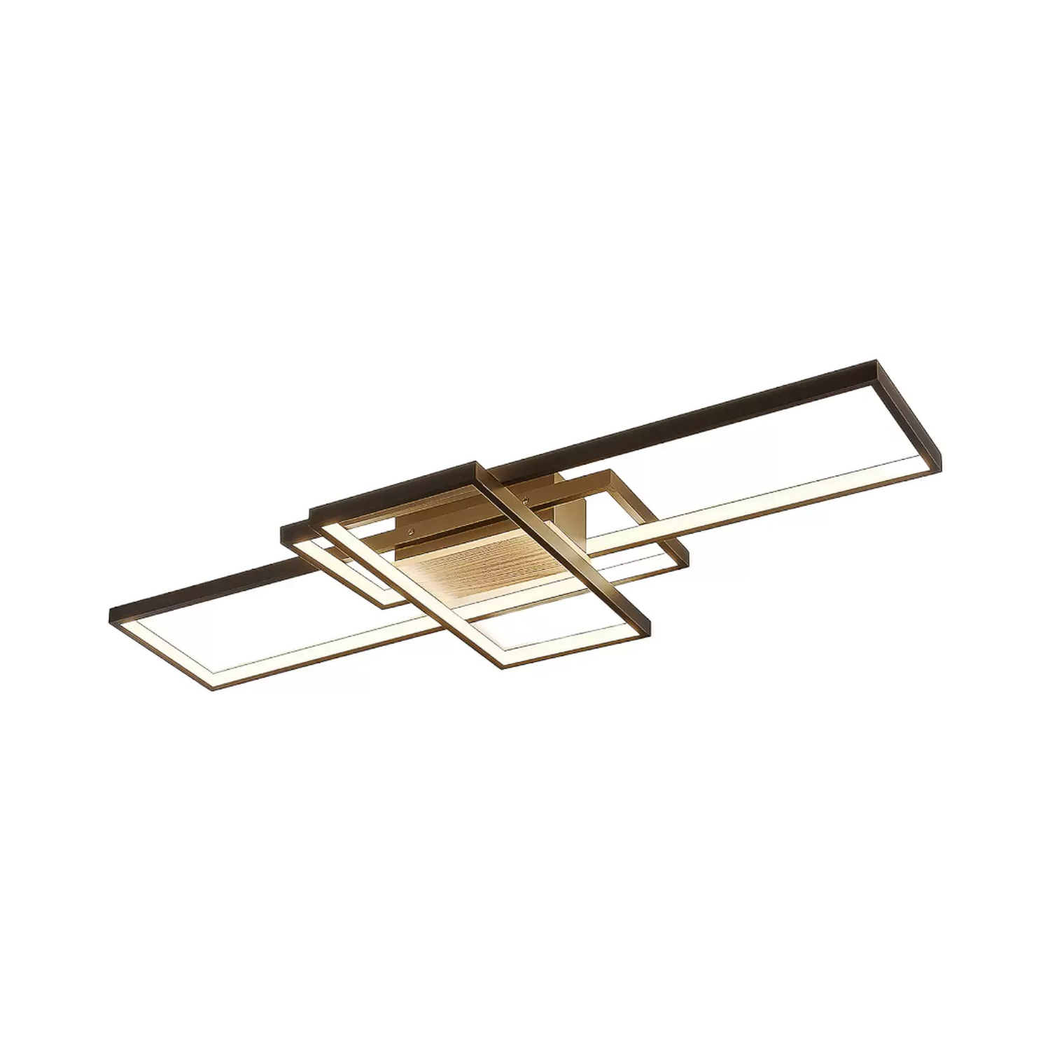 Lindby Emiljan Led Deckenlampe Deckenlampe Deckenlicht Flurlampe Schwarz Matt B-Ware - 12753289724463