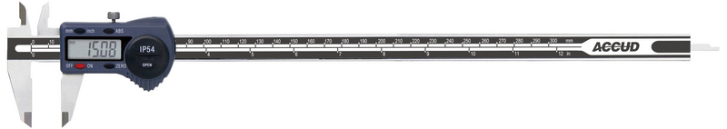 B-Ware Accud 1601073 300 Mm Digitaler Messschieber Messwerkzeug Messlehre
