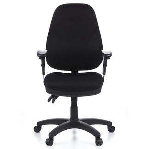 hjh OFFICE Bürostuhl Drehstuhl Chefsessel Computerstuhl ZENIT PRO Stoff schwarz