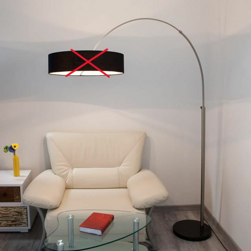 Lindby Shing Stehleuchte Stehlampe Bogenlampe schwarz E27 SIEHE TEXT