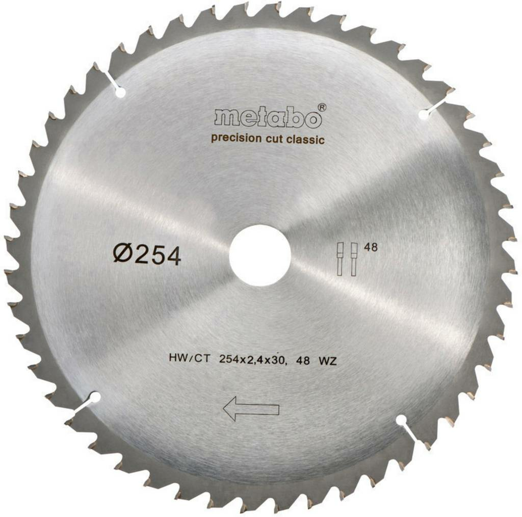 Metabo 628061000 Kreissägeblatt Sägeblatt 254 mm Ersatzteil 3 STÜCK