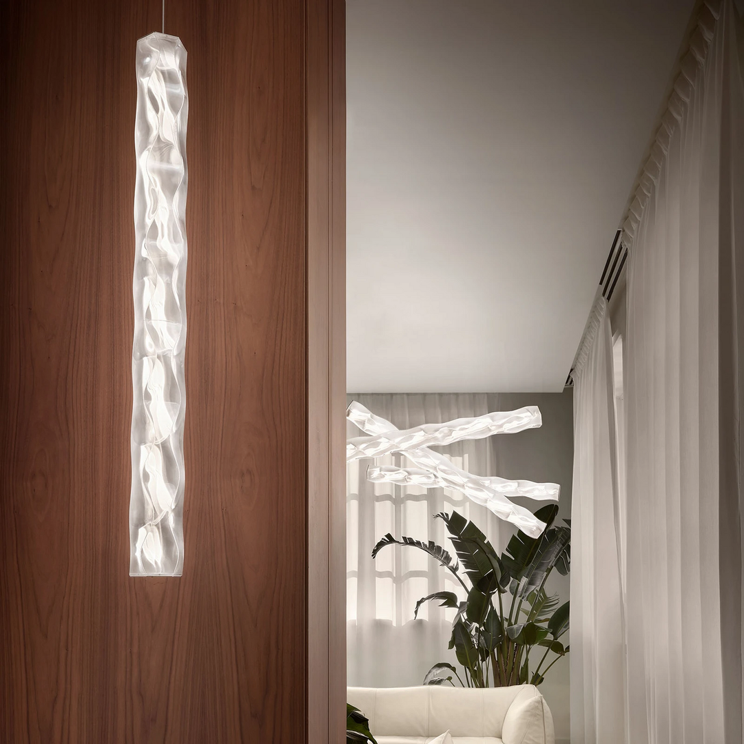 Slamp Hugo Vertical Led Hängeleuchte Hängelampe Deckenlampe Deckenlicht Prisma B-Ware