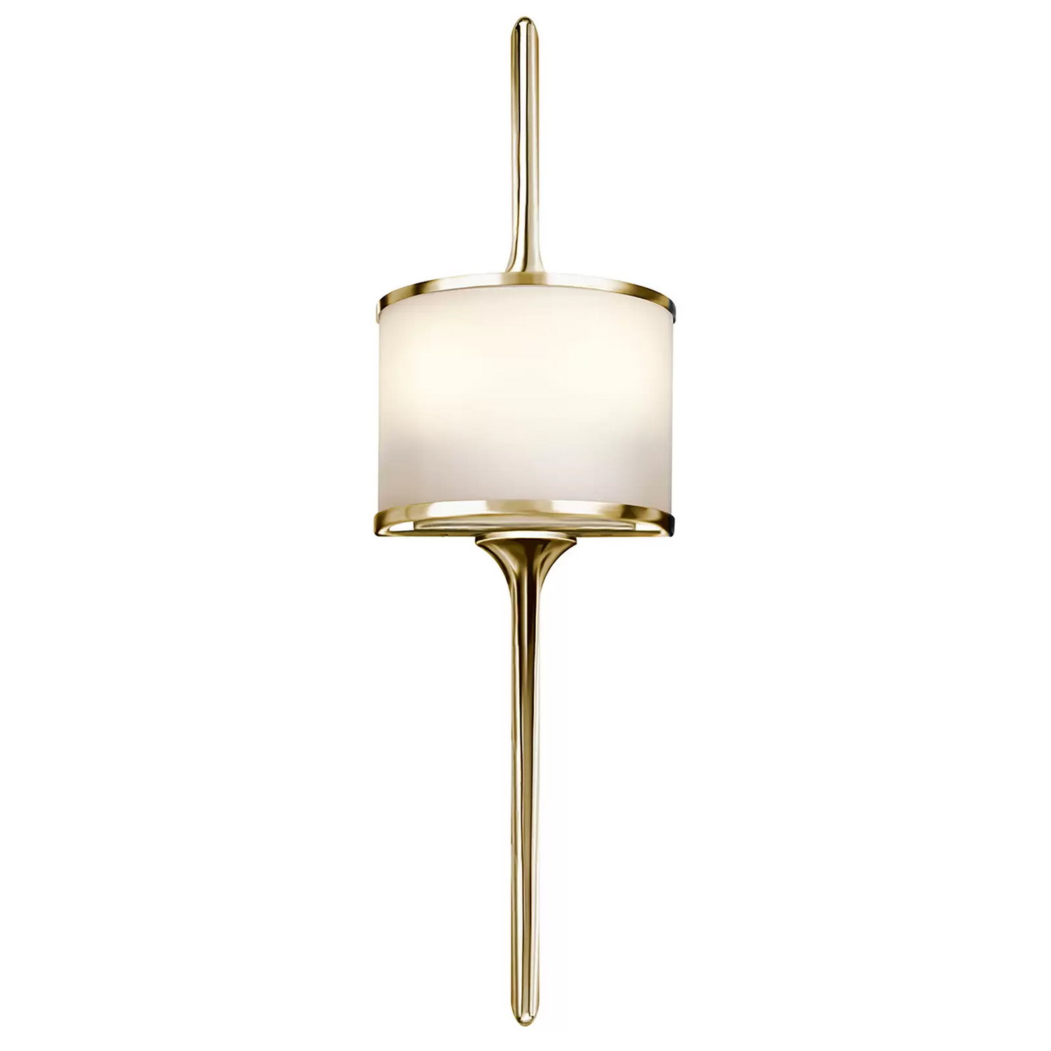 Kichler Led Wandlampe Mona Höhe 55,9 Cm Messingpoliert Wandlampe Wandleuchte B-Ware - 5024005299011