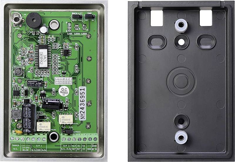 Serrure d'entrée sans clé Sygonix, serrure de porte, serrure de sécurité, serrure à code lumineuse