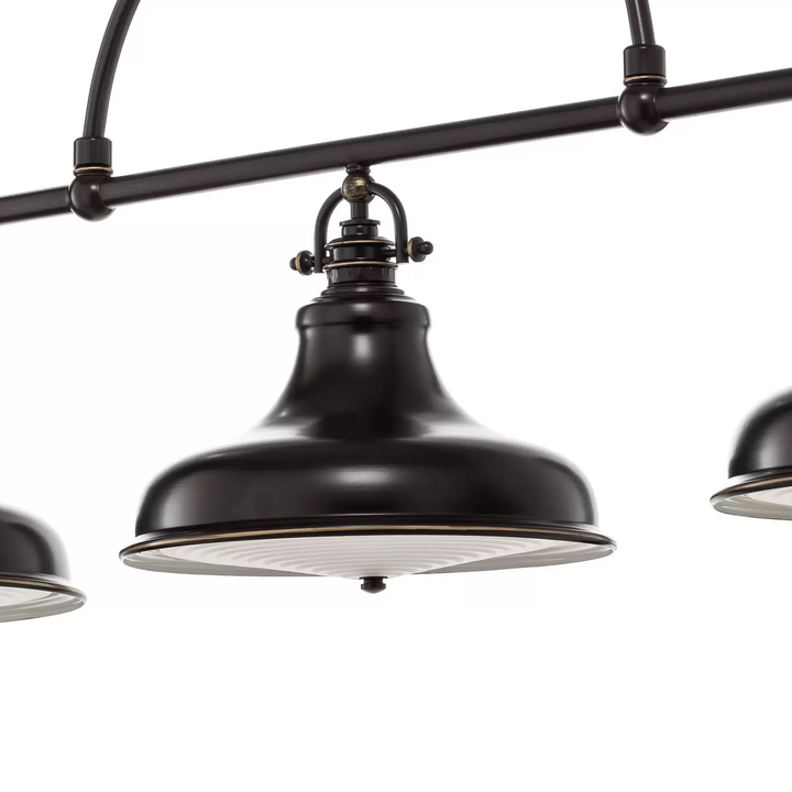 Quoizel Pendellampe Emery Lampe Pendelleuchte Im Industriestil Bronze 3 Flg. B-Ware - 5024005308201
