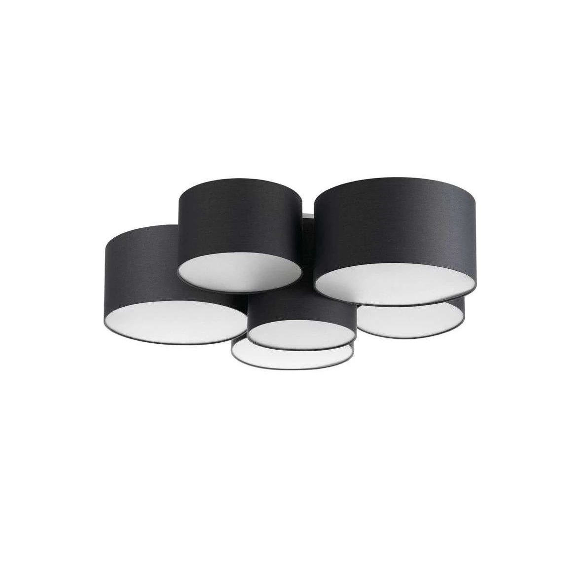 B-Ware Lindby Maureka Stoff Deckenleuchte Deckenlampe Deckenlicht Leuchte Sechsflam453