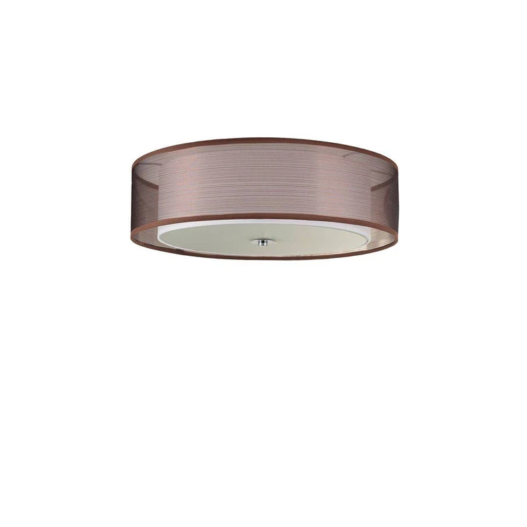 B-Ware Lindby Tobia Stoffdeckenlampe Wohnzimmerleuchte Deckenlampe Deckenlicht E27 Led