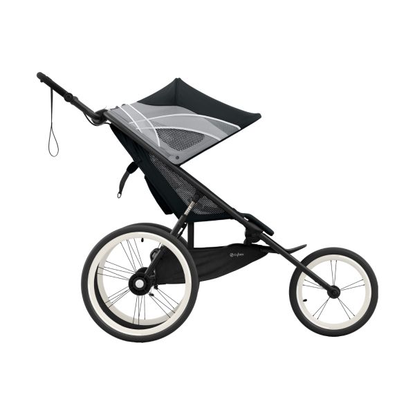 Cybex Avi Jogging Kinderwagen Komplett All Black Sportkinderwagen Sportbuggy B-Ware
