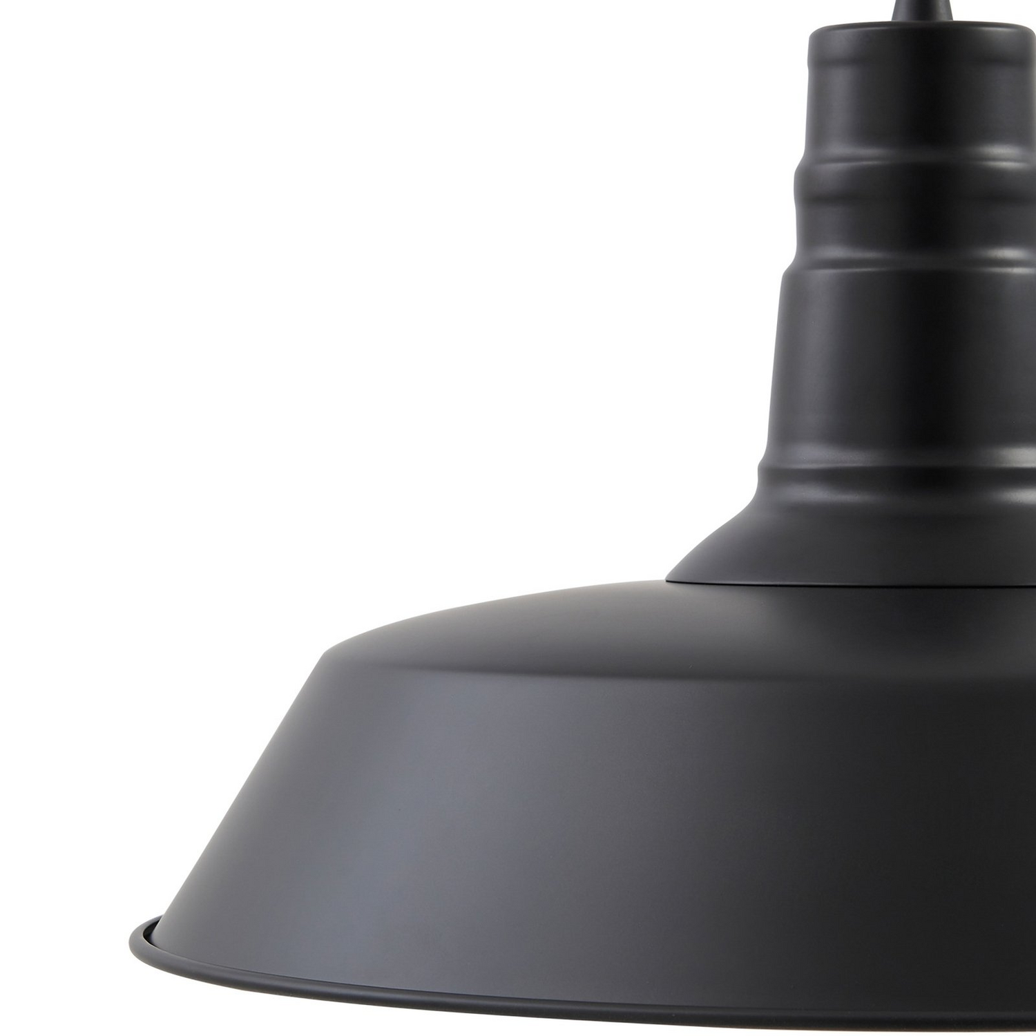 Lindby Hängeleuchte Laylan Schwarz Weiß ø 46 Cm Metall Deckenlampe Lampe Leuchte B-Ware - 4251911793154