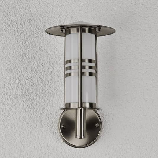 B-Ware Lindby Edelstahl Außenwandleuchte Lampe Leuchte Gartenlampe Gartenleuchte Erina