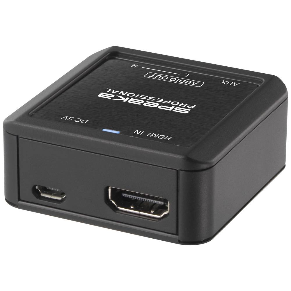 SpeaKa Professional Audio Konverter HDMI Audio/Video Switches Audio-Splitter - 4064161206806