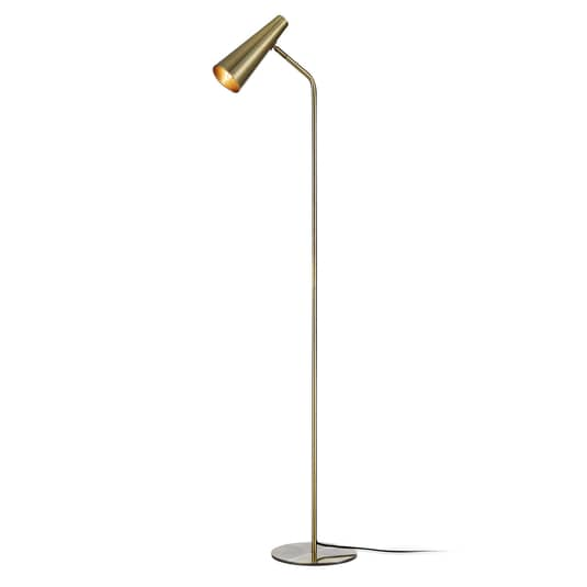 Lampadaire Markslöjd Peak, lampe sur pied, éclairage réglable, laiton, antique, qualité B 