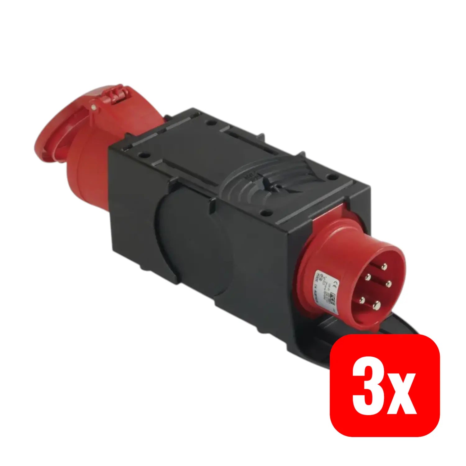 B-Ware Pce Cee Adapter 16 A, 32 A 5polig 400 V Cee Stecker Cee Kupplung Stecker 3 Stück - 4016138853377