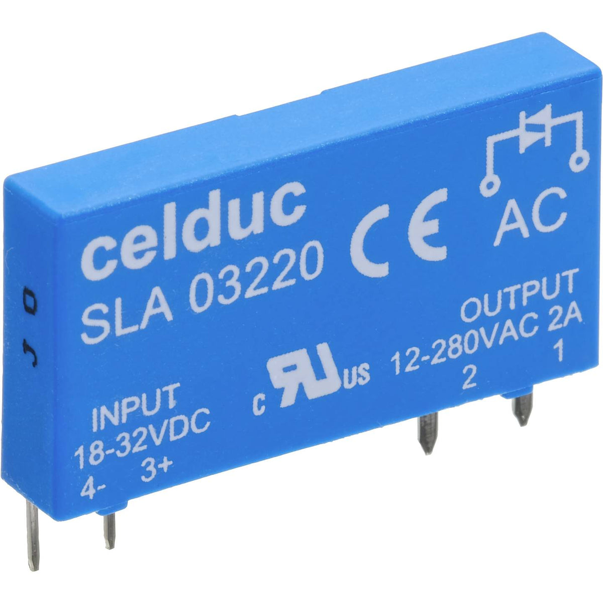 Celduc SLD Halbleiterrelais Solid State Relay 2 5A 60Vdc Ctrl 18 32Vdc 11 STÜCK - 2050009035082
