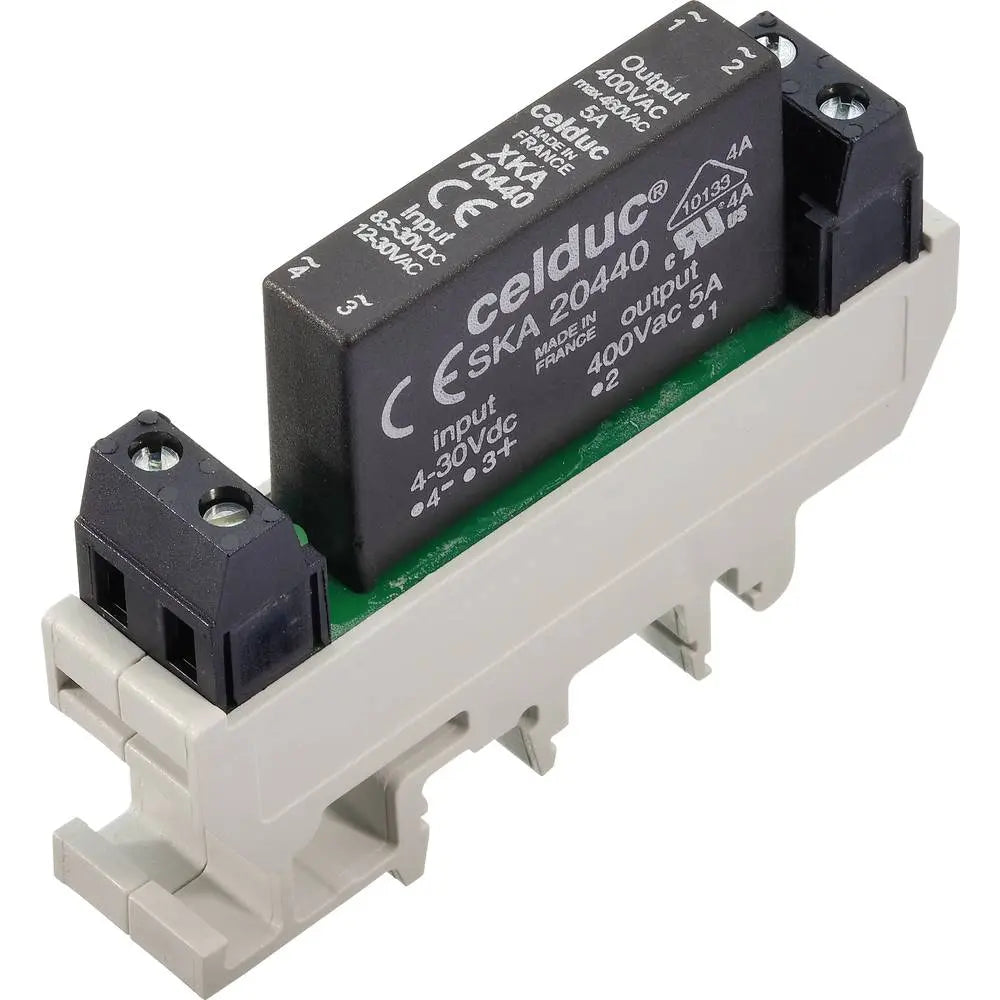 B-Ware Celduc Halbleiterrelais Relais Xka70440 5 A 400 Vac Schraub Din Rail 3 Stück - 2050009037727