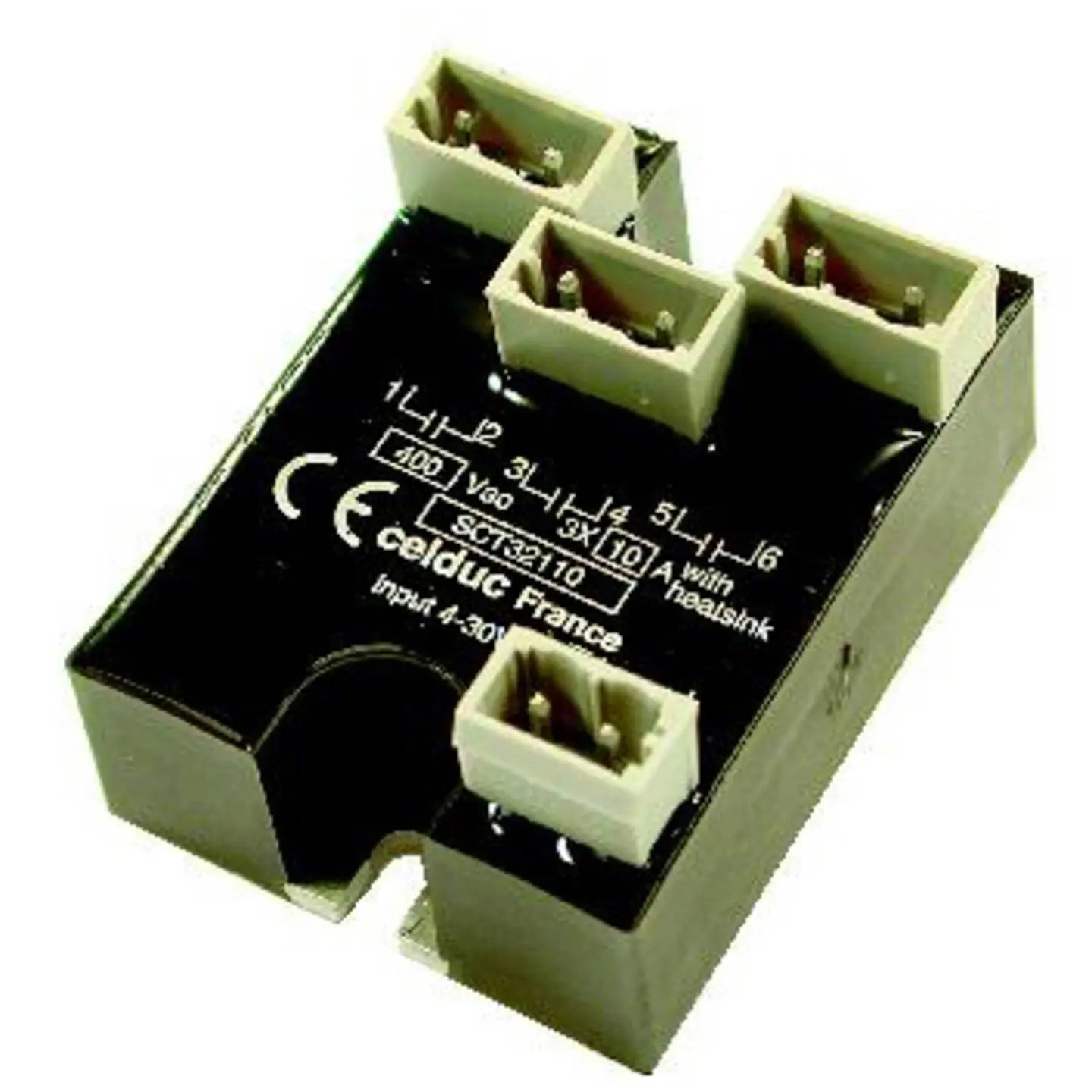 B-Ware Cellduc Ssr Halbleiterrelais Relais Sct62110 10 A Klemme 440 V 5 Stück - 3760283306622