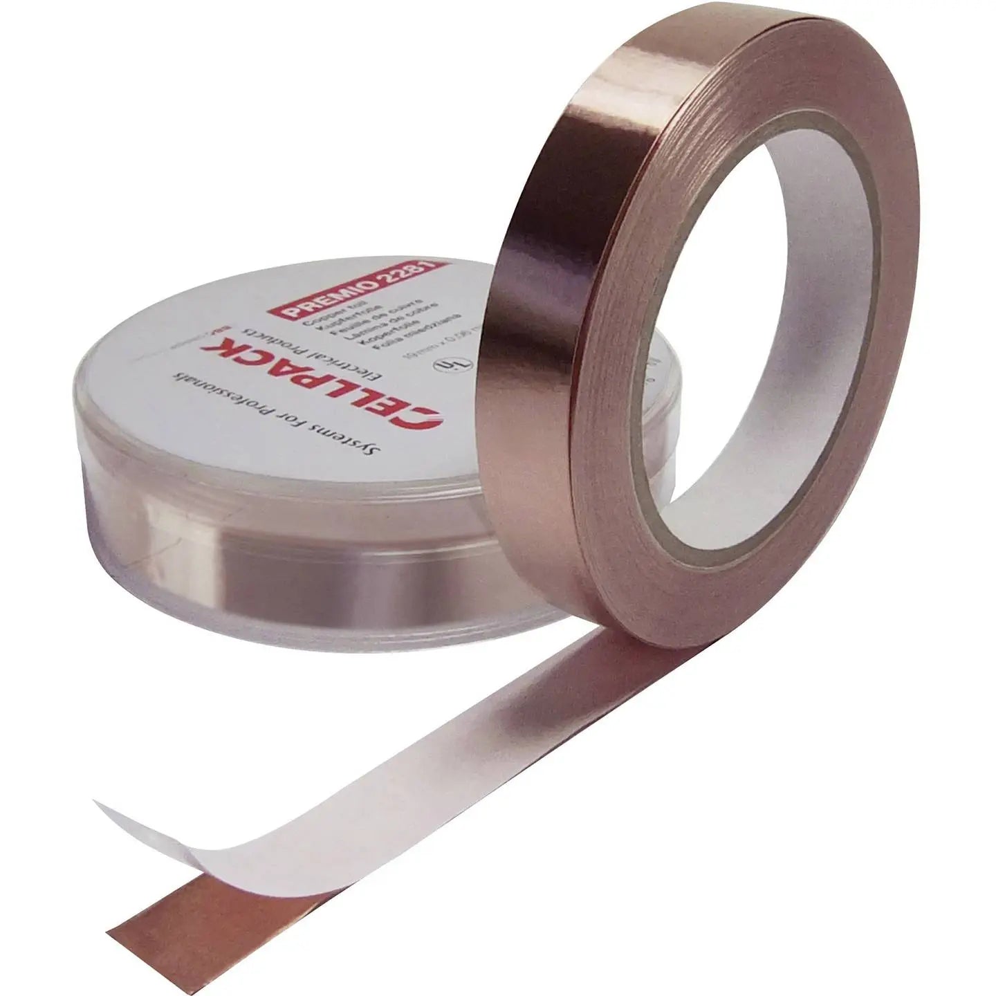 B-Ware Cell Pack Kupferklebeband Klebeband Premio 2281 Kupferfolie Acryl 33mx9mm 4 Stück - 4010311124193