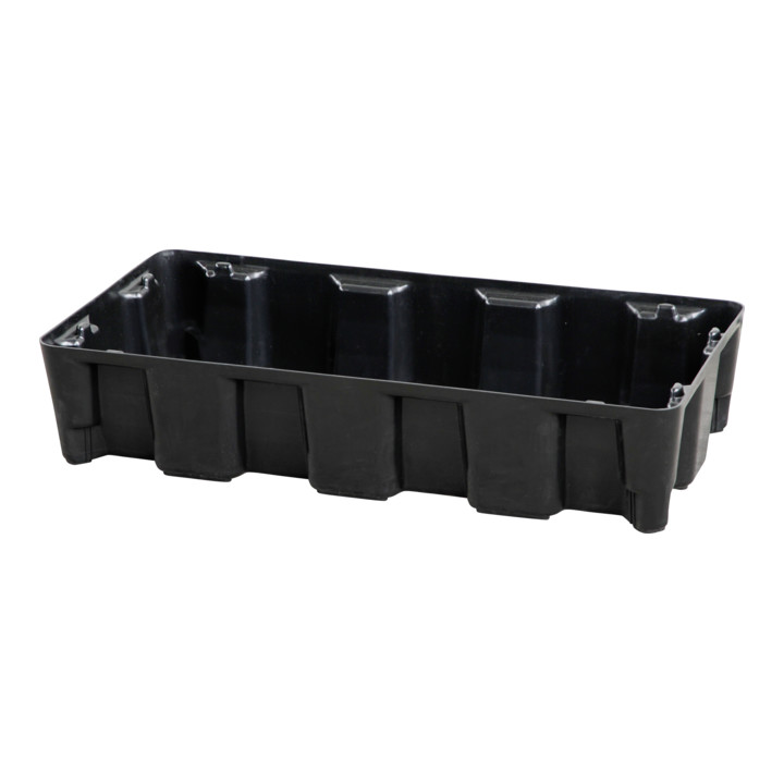 B-Ware Cemo Pe Auffangwanne Wanne Auffangwanne 35 Liter Polyethylen Stapelbar 3 Stück - 4052886342985