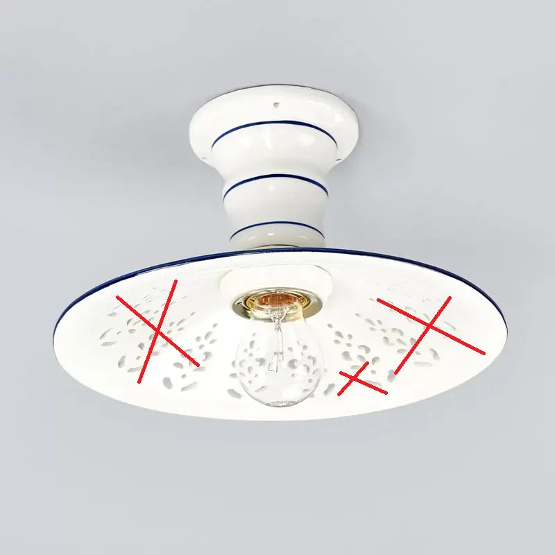 C-Ware Ceramiche Charmante Deckenleuchte Ameno Lampe Leuchte 40 W E27 Siehe Text/Foto - 2013019