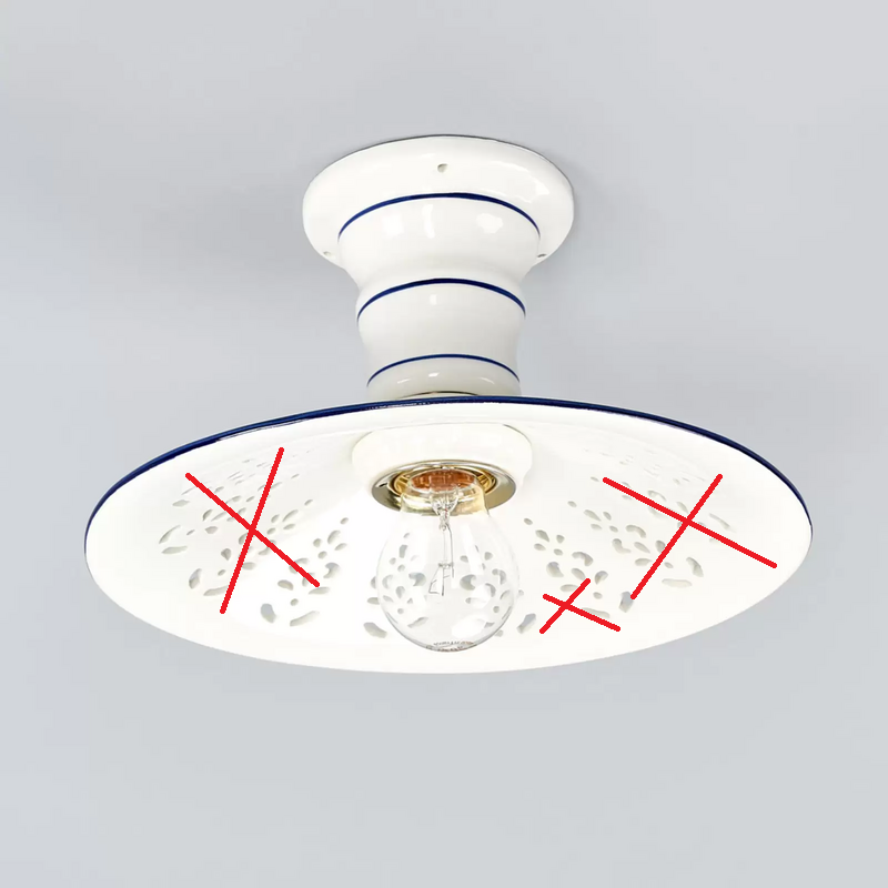 Ceramiche Charmante Deckenleuchte AMENO Lampe Leuchte 40W E27 SIEHE TEXT/FOTO - 2013019