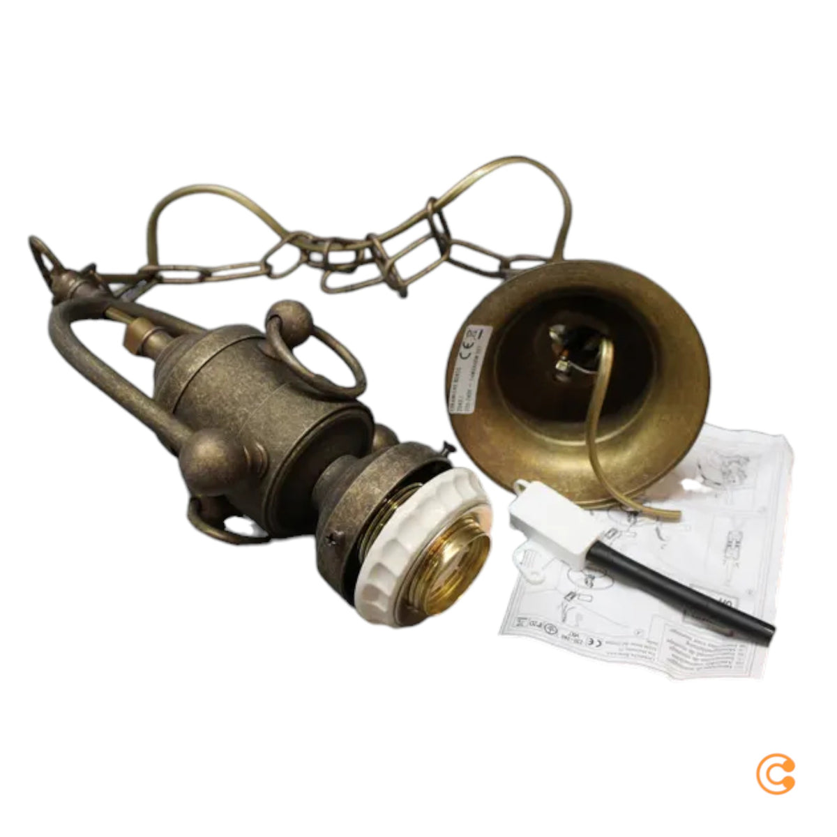 Ceramiche Pizzo Hängeleuchte Hängeleuchte Deckenlampe Lampe E27 SIEHE TEXT/F703 - 2013057
