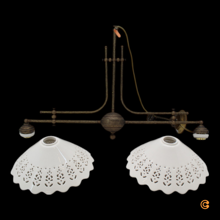 Ceramiche Hängeleuchte Pizzo Hängelampe Deckenlampe Leuchte Lampe Siehe Text B-Ware - 2013058