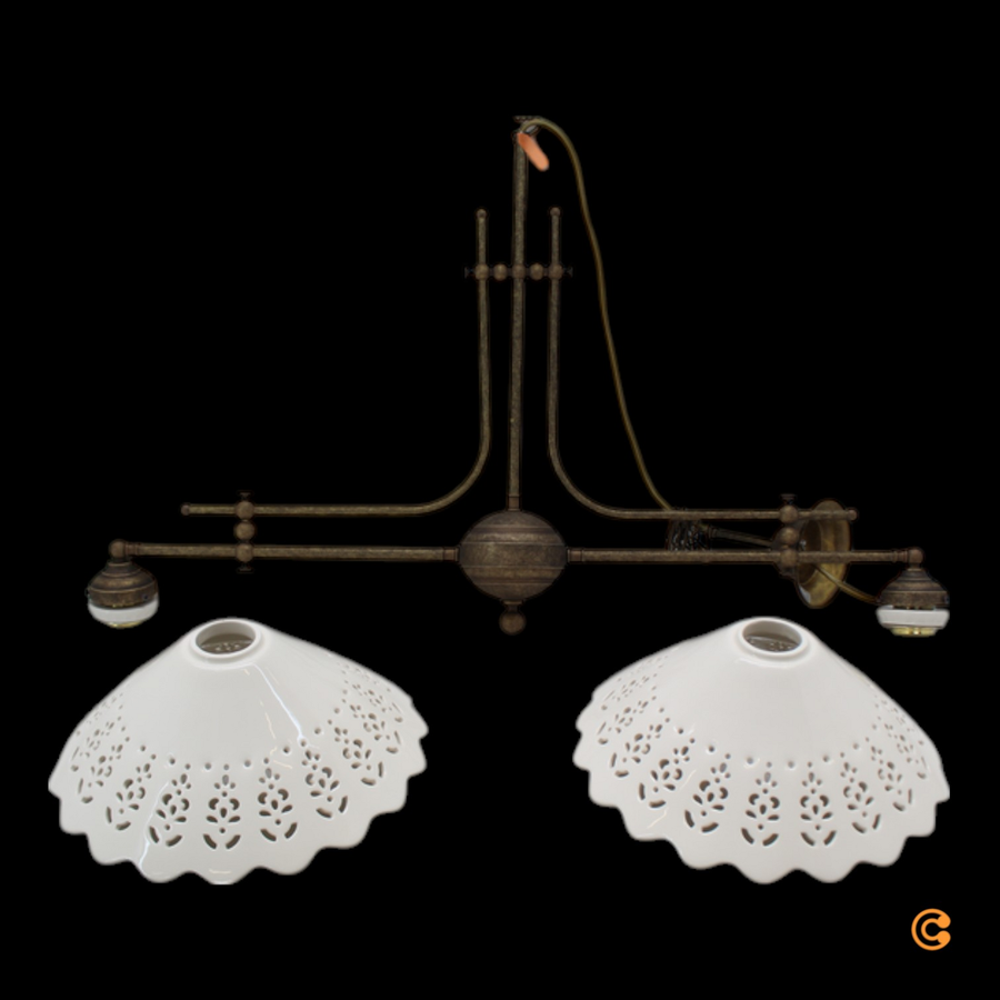 Ceramiche Hängeleuchte Pizzo Hängelampe Deckenlampe Leuchte Lampe Siehe Text B-Ware - 2013058