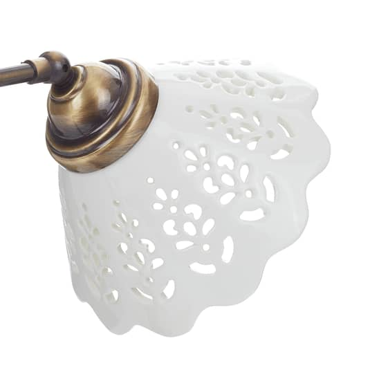 B-Ware Ceramiche Portico Wandleuchte Wandlampe Wandlicht Lampe Mit Geschwungenem Arm    - 2013149