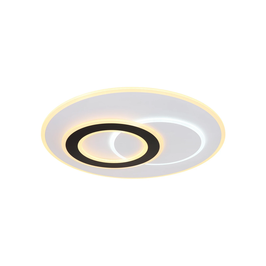 Globo Smart Led Deckenleuchte Jacques Weiß Schwarz ø 70 Cm Cct Deckenlampe Spot B-Ware - 9007371457960