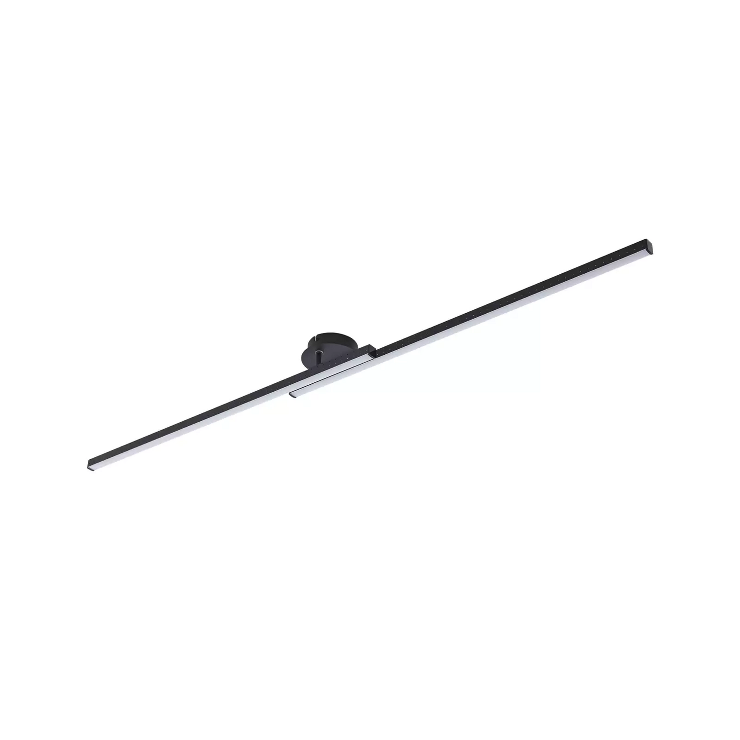 B-Ware Lindby Deckenleuchte Lampe Led Aurendor Mattschwarz Aluminium Eisen Kunststof189