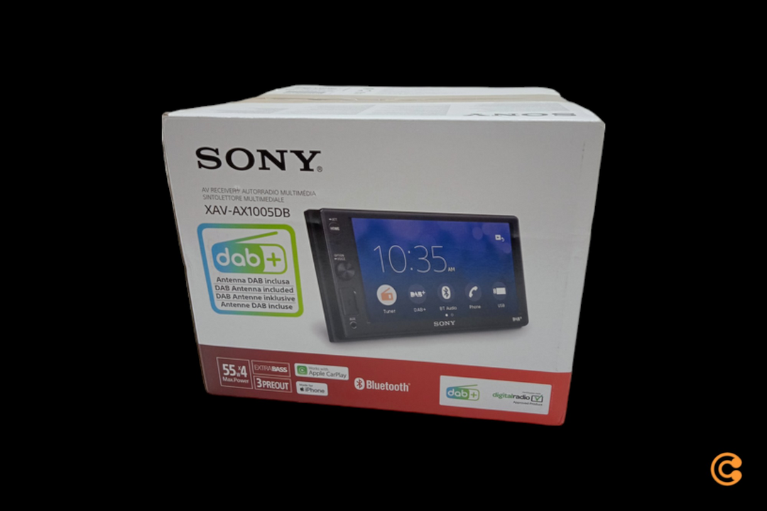 Sony XAV-AX1005KIT Doppel-DIN Moniceiver AppRadio Freisprecheinrichtung DAB+